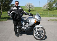 Motorradfahrlehrer Erhard Hänggi